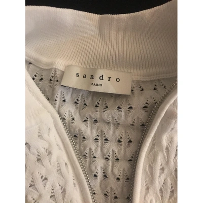 Pre-owned Sandro White  Top