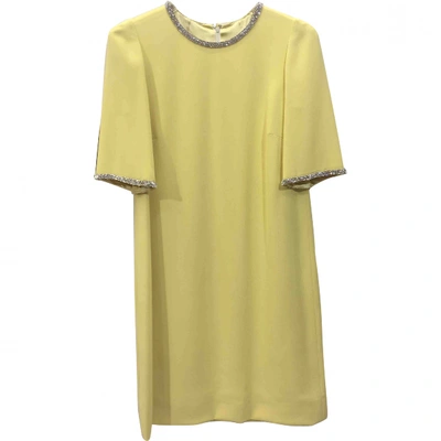 Pre-owned Dolce & Gabbana Yellow Dress