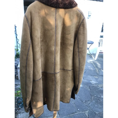 Pre-owned Fendi Brown Suede Coats