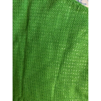 Pre-owned Versus Green Cotton Top