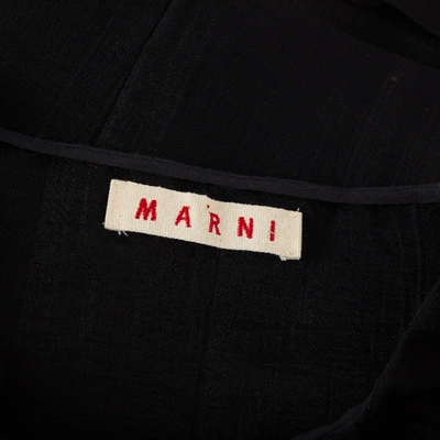 Pre-owned Marni Wool Top In Black