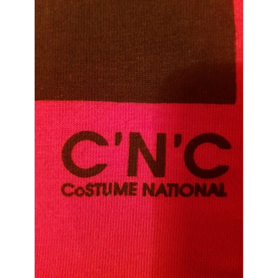 Pre-owned Costume National Vest In Red