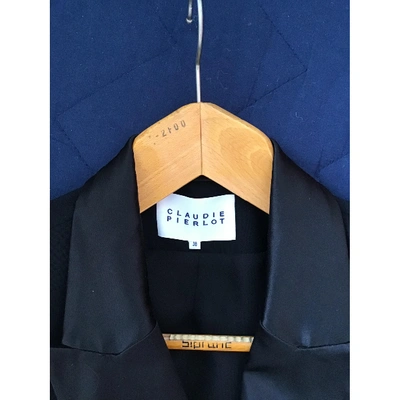 Pre-owned Claudie Pierlot Short Vest In Black