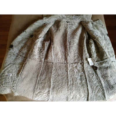 Pre-owned Pablo Brown Leather Coat