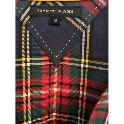 Pre-owned Tommy Hilfiger Red Wool Dress