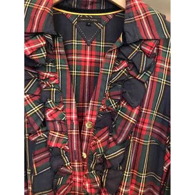 Pre-owned Tommy Hilfiger Red Wool Dress