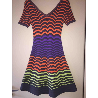 Pre-owned M Missoni Dress In Multicolour