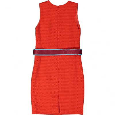 Pre-owned Jonathan Saunders Mini Dress In Red