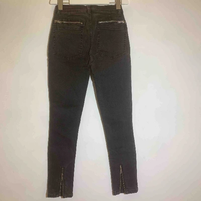 Pre-owned Marc By Marc Jacobs Black Cotton - Elasthane Jeans