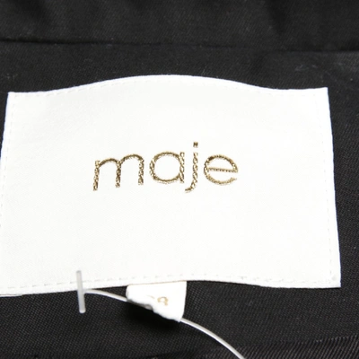 Pre-owned Maje Black Cotton Jacket