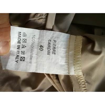 Pre-owned Pierre Cardin Short Vest In Beige