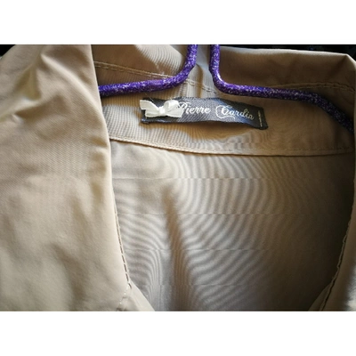 Pre-owned Pierre Cardin Short Waistcoat In Beige