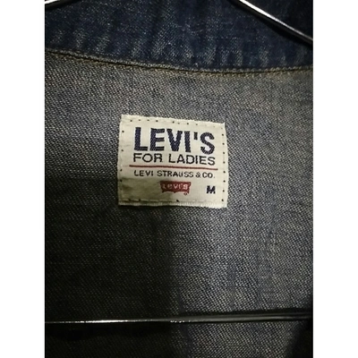 Pre-owned Levi's Blue Denim - Jeans  Top