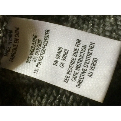 Pre-owned Theory Wool Jumper In Grey