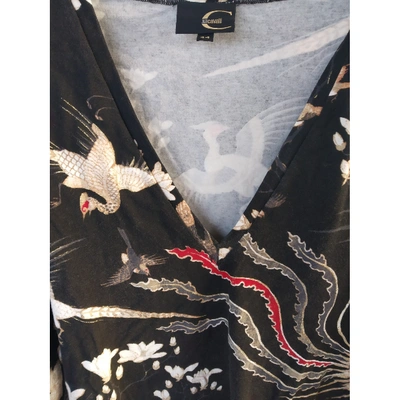 Pre-owned Just Cavalli Gold Cotton Top
