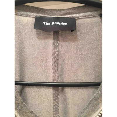Pre-owned The Kooples Grey  Top