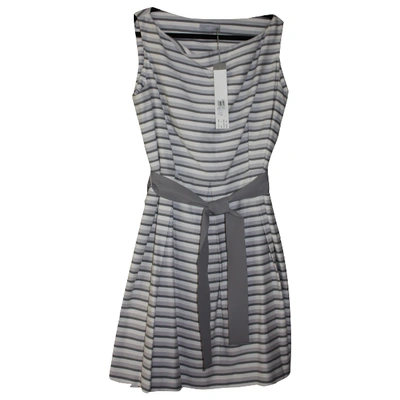 Pre-owned Nicole Farhi Mid-length Dress In Grey