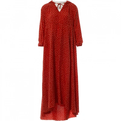 Pre-owned Vetements Red Silk Dress