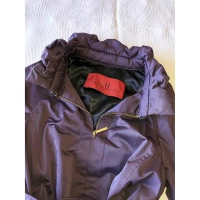 CAROLINA HERRERA Pre-owned Jacket In Purple