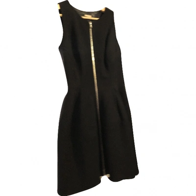 Pre-owned Alaïa Black Wool Dress