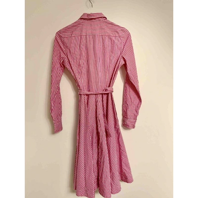 Pre-owned Polo Ralph Lauren Pink Cotton Dress