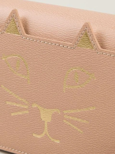 Shop Charlotte Olympia 'feline' Shoulder Bag