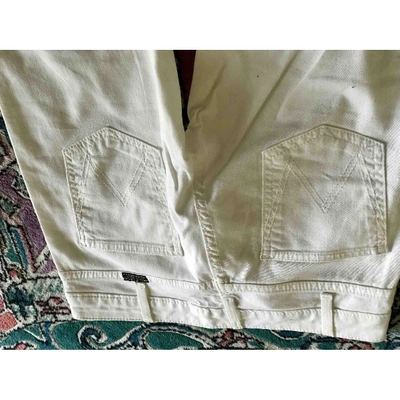 Pre-owned Wrangler White Cotton Jeans