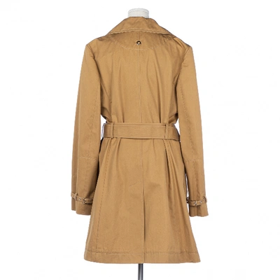 Pre-owned Tod's Camel Cotton Trench Coat