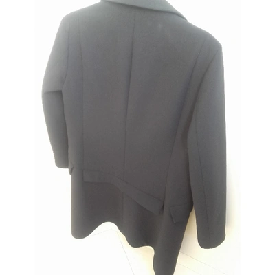 Pre-owned Jil Sander Coat In Black