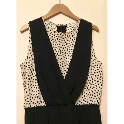 Pre-owned Claudie Pierlot Mini Dress In Black