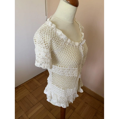 Pre-owned Ralph Lauren Knitwear In White