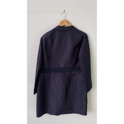 Pre-owned Aspesi Silk Jacket In Blue