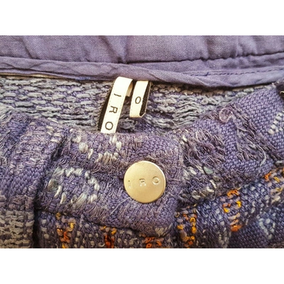 Pre-owned Iro Purple Cotton Shorts