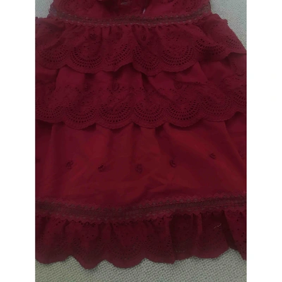 Pre-owned Self-portrait Red Dress