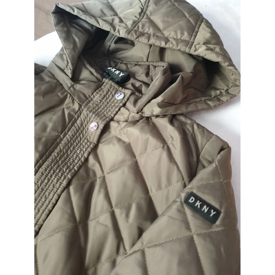 Pre-owned Dkny Green Jacket