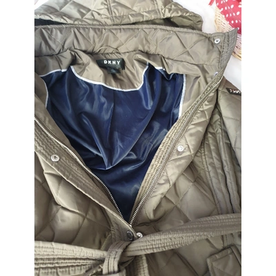 Pre-owned Dkny Green Jacket
