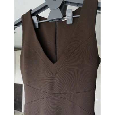 Pre-owned L Agence Brown Dress