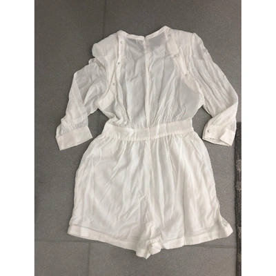Pre-owned Iro Spring Summer 2019 White Jumpsuit