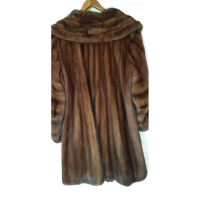 Pre-owned Rebecca Brown Mink Coat