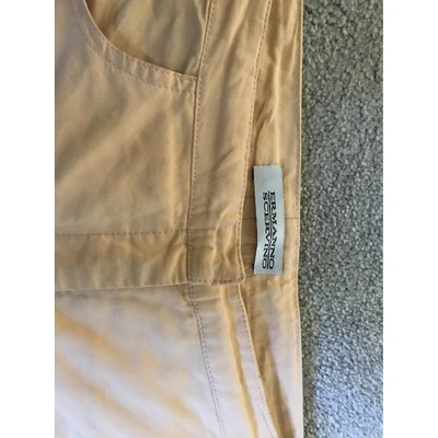 Pre-owned Ermanno Scervino Mid-length Skirt In Orange