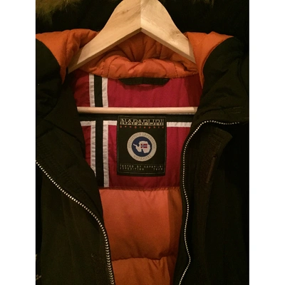 Pre-owned Napapijri Jacket In Brown