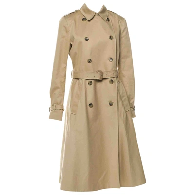 Pre-owned Vanessa Seward Beige Cotton Trench Coat