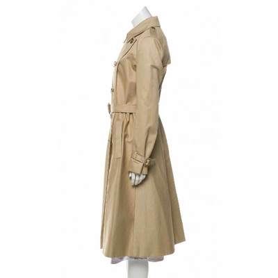 Pre-owned Vanessa Seward Beige Cotton Trench Coat