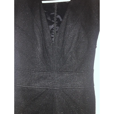 Pre-owned Ferragamo Black Wool Dress