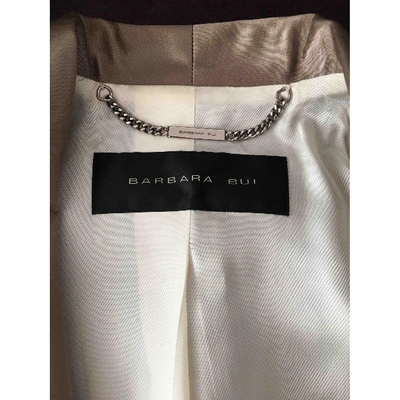 Pre-owned Barbara Bui Jacket In Khaki