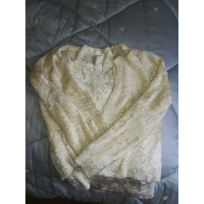 Pre-owned Iceberg White Polyester Knitwear