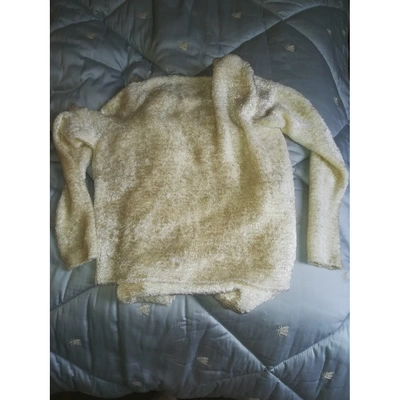 Pre-owned Iceberg White Polyester Knitwear