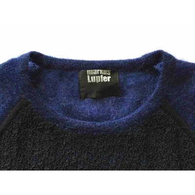 Pre-owned Markus Lupfer Knitwear In Blue