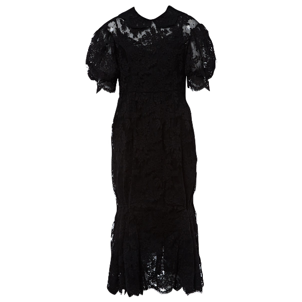 simone rocha black dress