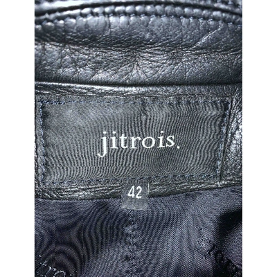 Pre-owned Jitrois Black Leather Jackets